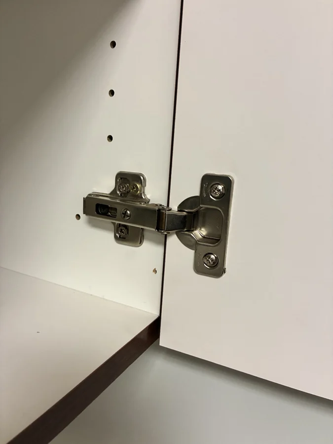 Get those cabinet doors straight.