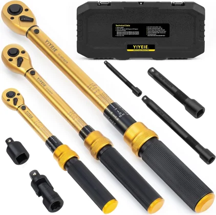 8-Piece Click Torque Wrench Set