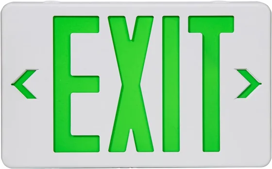 Green Exit Sign