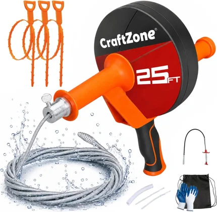 25 ft drain snake