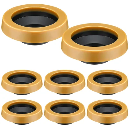 Marsui Extra-Thick Toilet Wax Rings — 8 Pack