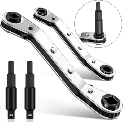 HVAC service wrench set