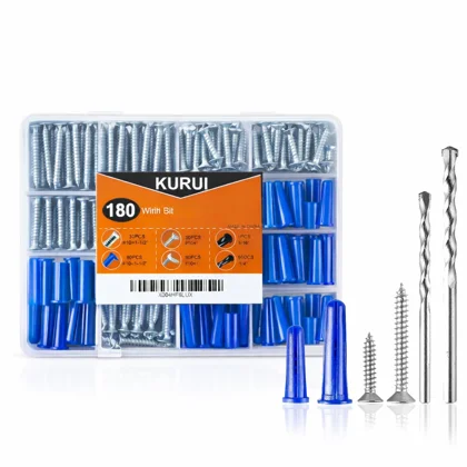 KURUI light-duty wall anchor assortment