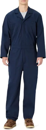 Amazon Basics Men’s Long-Sleeve Work Coveralls
