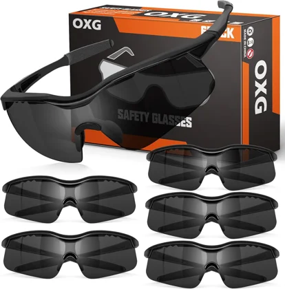 Tinted Safety Glasses — 6 Pack