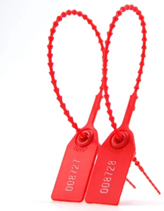 Numbered plastic tamper seals — 100